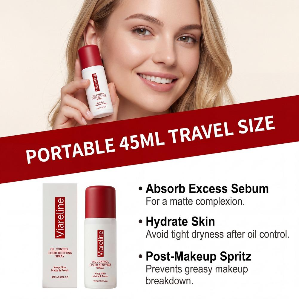 Misting Bottle Fine - 45ml 保湿オイルコントロールセッティングスプレー ナチュラルマット仕上げ ベタつかない微細ミスト メイク崩れ防止 コスメティックスプレー