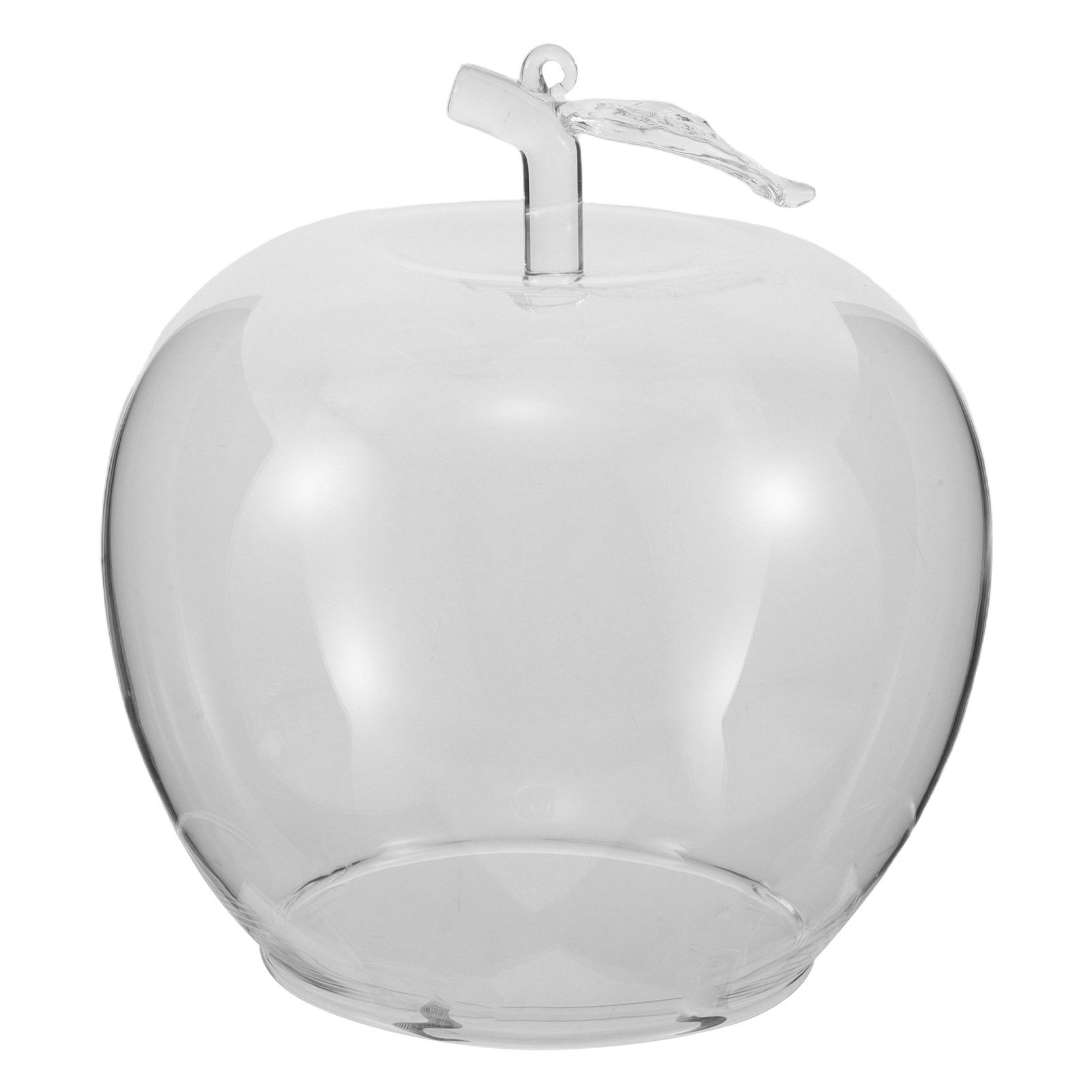 Plastic Dome Clear - フルーツ型ガラスドーム クローシュ 透明ガラスディスプレイドームカバー 手作り粘土工芸品ショーケース 防塵カバー プリザーブドフラワー用