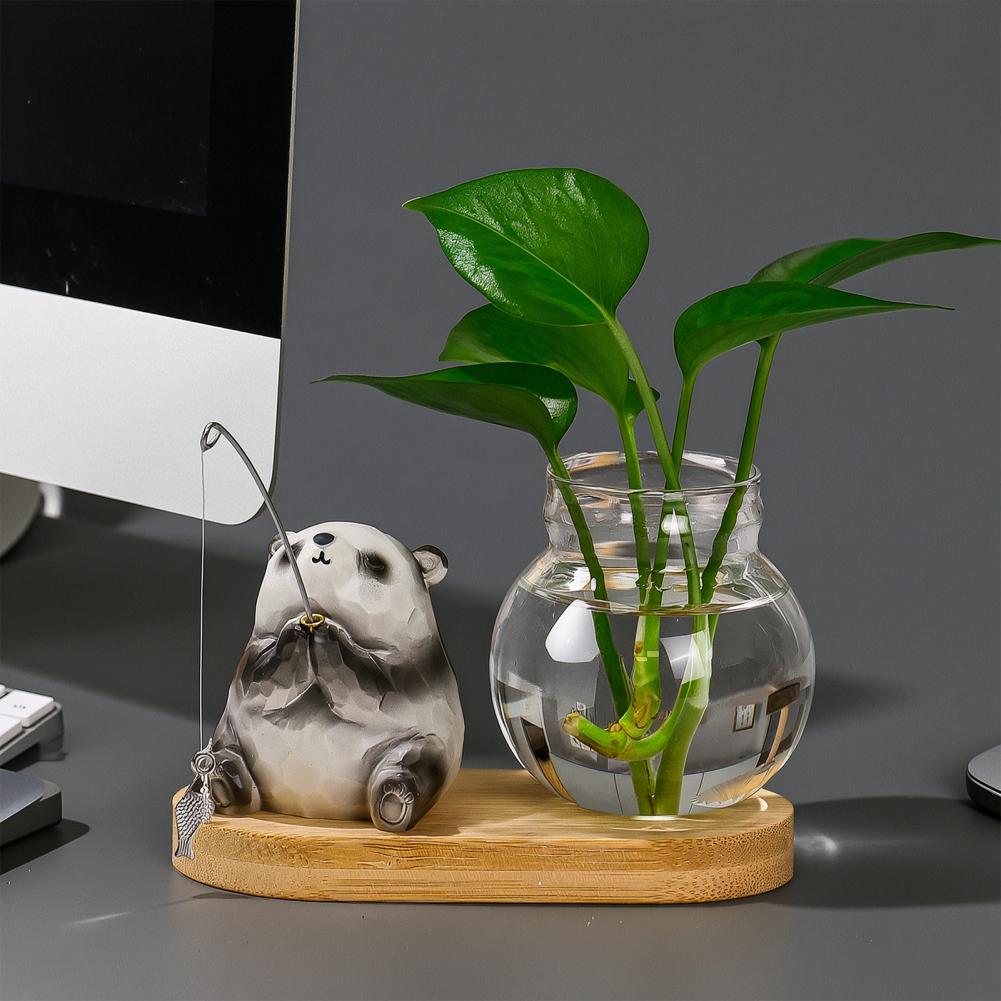 かわいい樹脂製フィギュアミニ植物繁殖ステーション、水耕栽培用 - Propagation Station Vase のレビューと価格