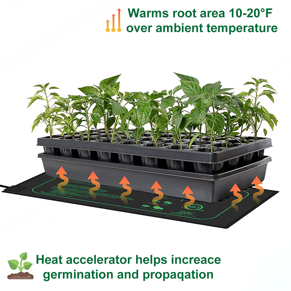 10/25/50CM 苗床ヒートマット 室内植物発芽用 防水 - Heat Mat Seedling のレビューと価格